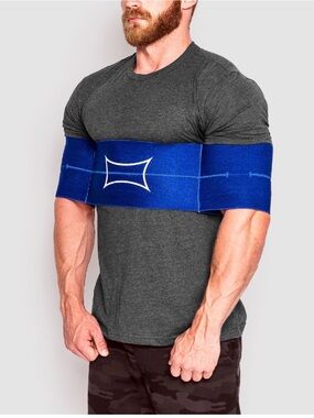 Sling Shot Reactive Power Lifting Band by Mark Bell - Blue - Only 1, Size XL